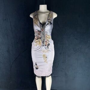 Floral Embroidered Women's Dress by Mandalay